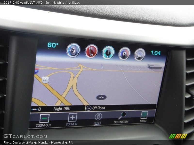 Summit White / Jet Black 2017 GMC Acadia SLT AWD