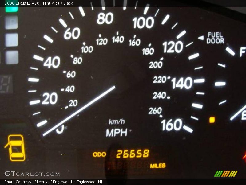 Flint Mica / Black 2006 Lexus LS 430