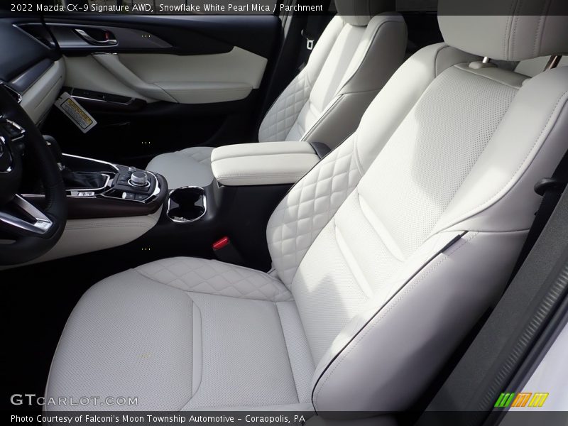  2022 CX-9 Signature AWD Parchment Interior