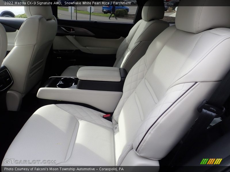 Rear Seat of 2022 CX-9 Signature AWD