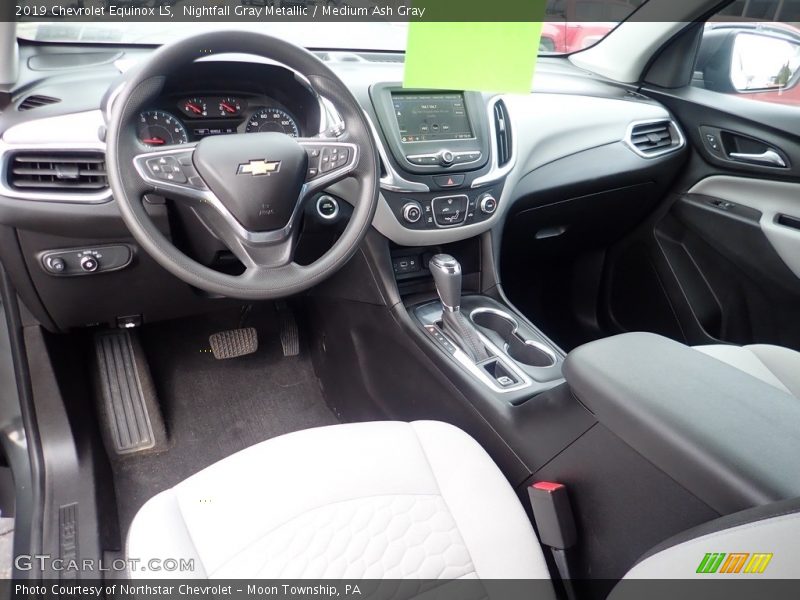 Nightfall Gray Metallic / Medium Ash Gray 2019 Chevrolet Equinox LS