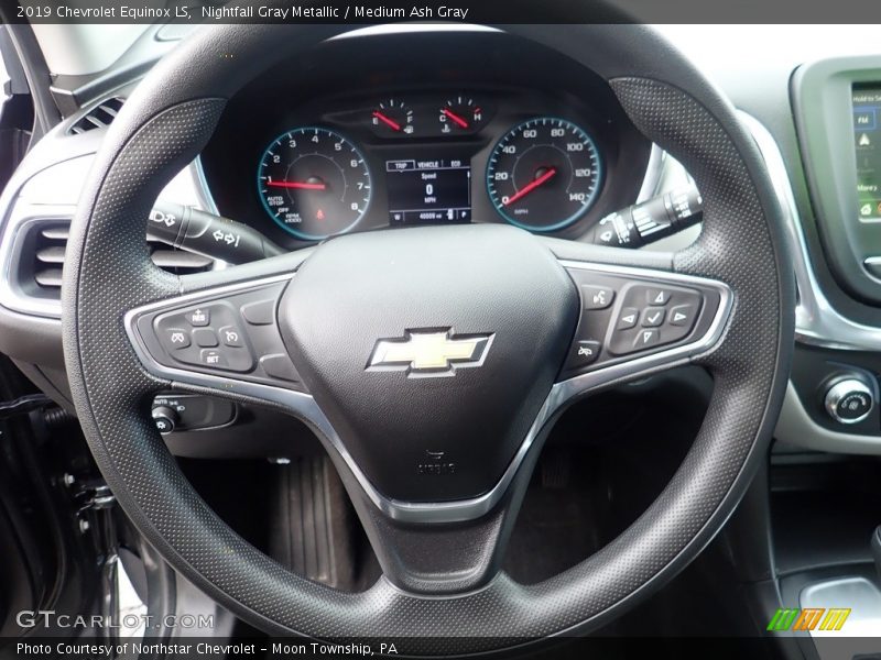 Nightfall Gray Metallic / Medium Ash Gray 2019 Chevrolet Equinox LS