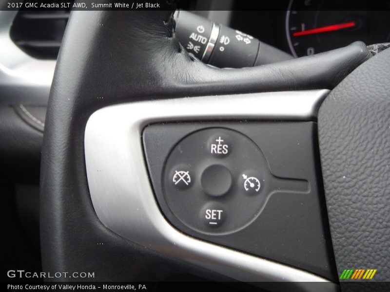 Summit White / Jet Black 2017 GMC Acadia SLT AWD