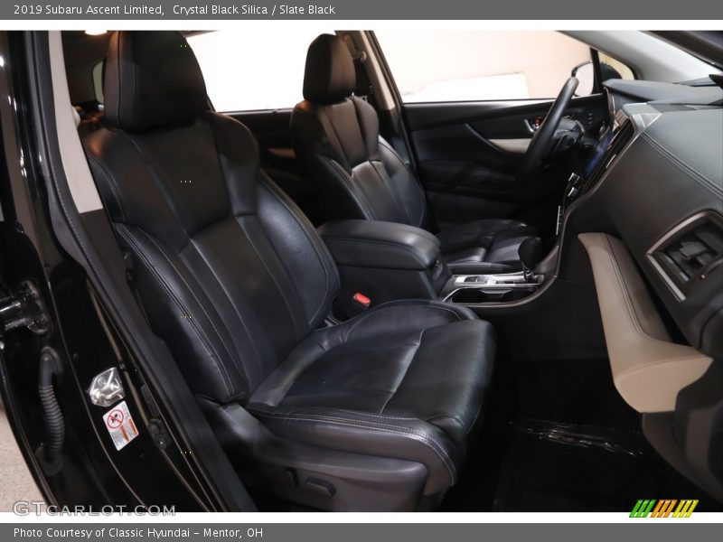 Front Seat of 2019 Ascent Limited