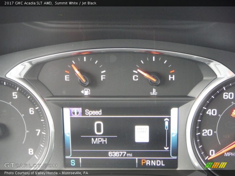 Summit White / Jet Black 2017 GMC Acadia SLT AWD