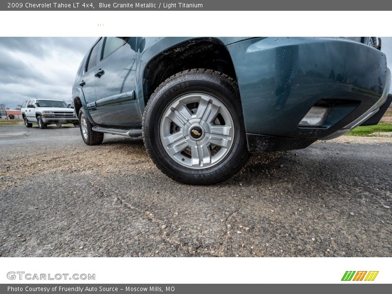 Blue Granite Metallic / Light Titanium 2009 Chevrolet Tahoe LT 4x4