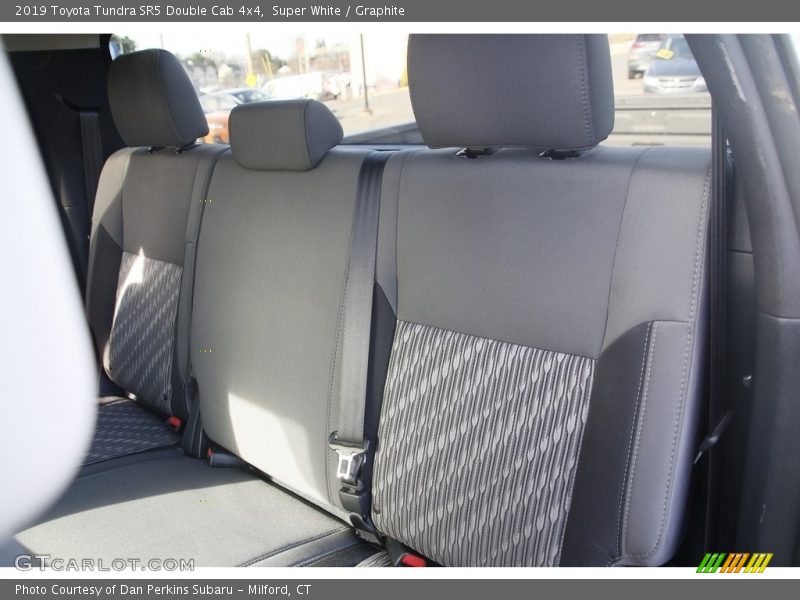 Super White / Graphite 2019 Toyota Tundra SR5 Double Cab 4x4