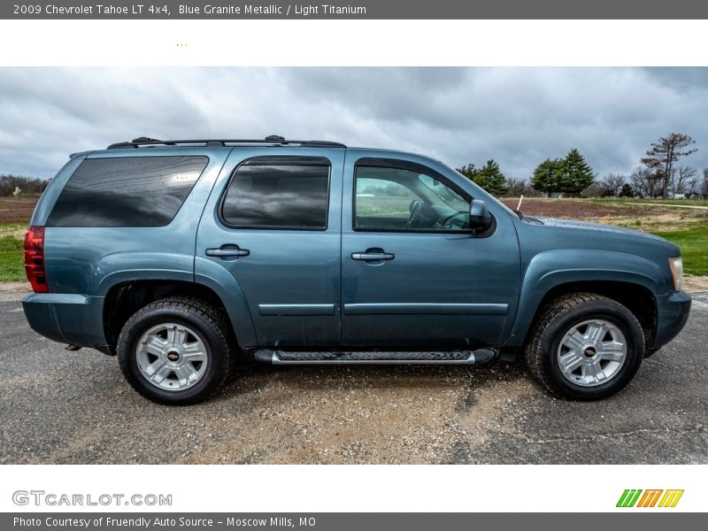 Blue Granite Metallic / Light Titanium 2009 Chevrolet Tahoe LT 4x4