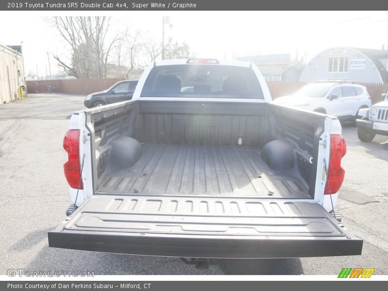 Super White / Graphite 2019 Toyota Tundra SR5 Double Cab 4x4
