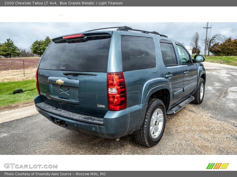 Blue Granite Metallic / Light Titanium 2009 Chevrolet Tahoe LT 4x4