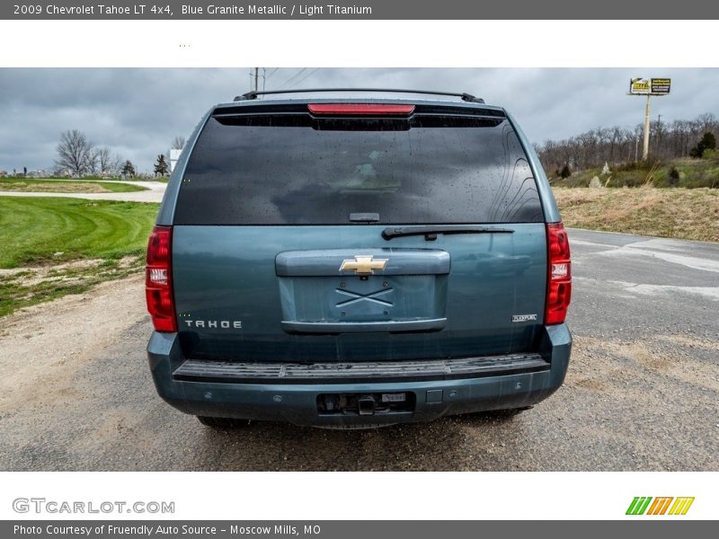 Blue Granite Metallic / Light Titanium 2009 Chevrolet Tahoe LT 4x4