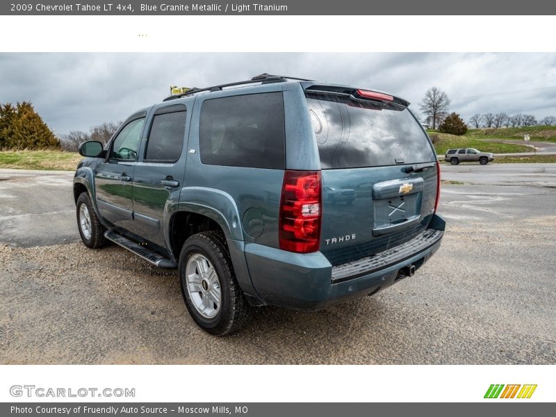 Blue Granite Metallic / Light Titanium 2009 Chevrolet Tahoe LT 4x4