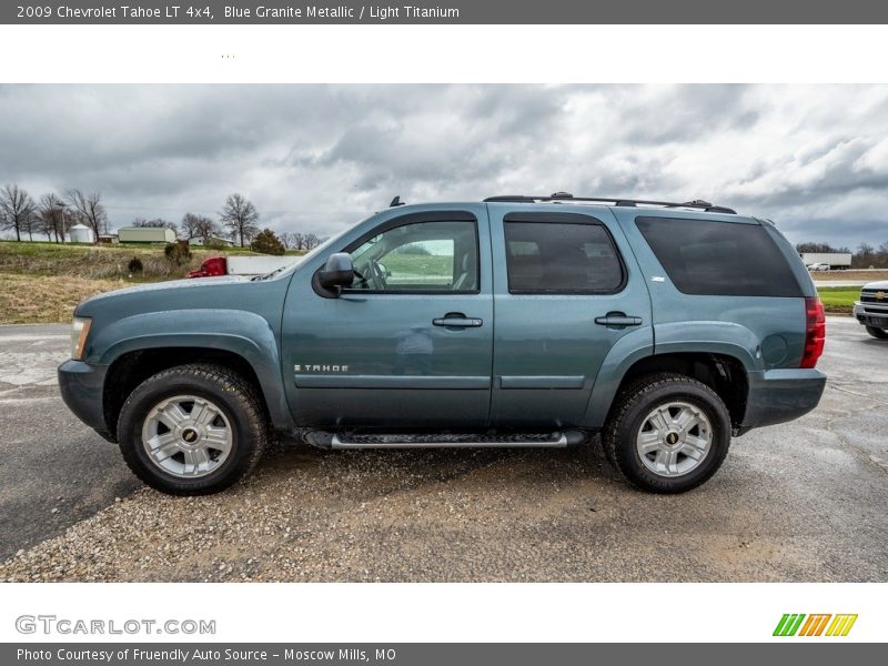 Blue Granite Metallic / Light Titanium 2009 Chevrolet Tahoe LT 4x4