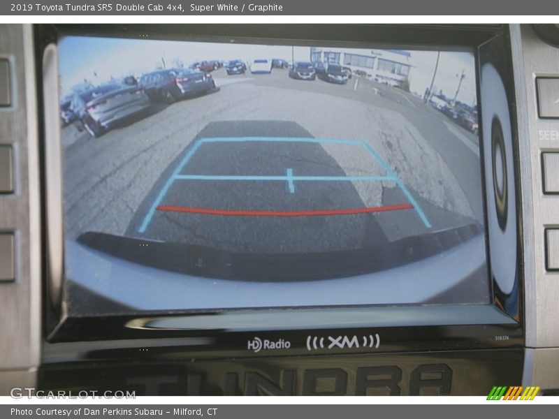 Super White / Graphite 2019 Toyota Tundra SR5 Double Cab 4x4