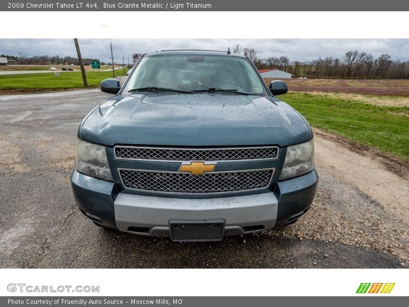 Blue Granite Metallic / Light Titanium 2009 Chevrolet Tahoe LT 4x4