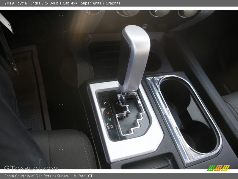 Super White / Graphite 2019 Toyota Tundra SR5 Double Cab 4x4