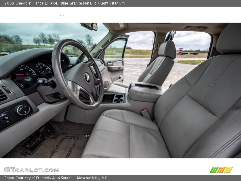 Blue Granite Metallic / Light Titanium 2009 Chevrolet Tahoe LT 4x4