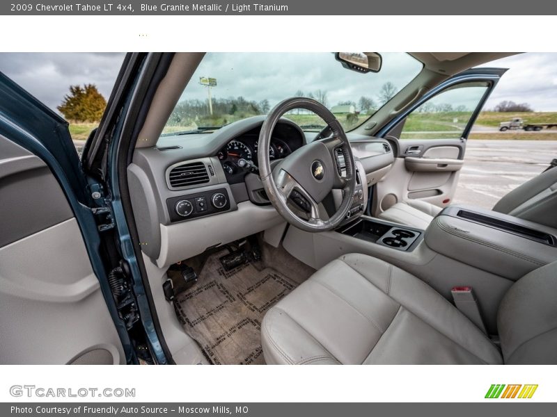 Blue Granite Metallic / Light Titanium 2009 Chevrolet Tahoe LT 4x4