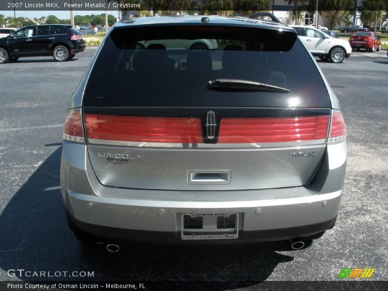 Pewter Metallic / Greystone 2007 Lincoln MKX