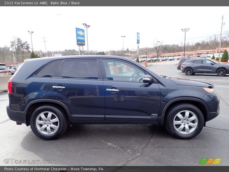 Baltic Blue / Black 2013 Kia Sorento LX AWD