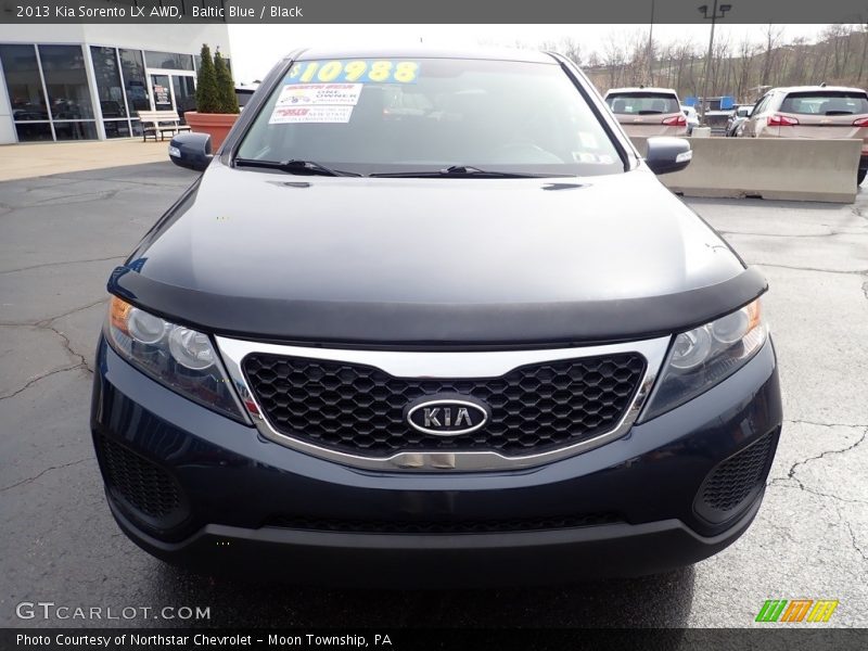 Baltic Blue / Black 2013 Kia Sorento LX AWD