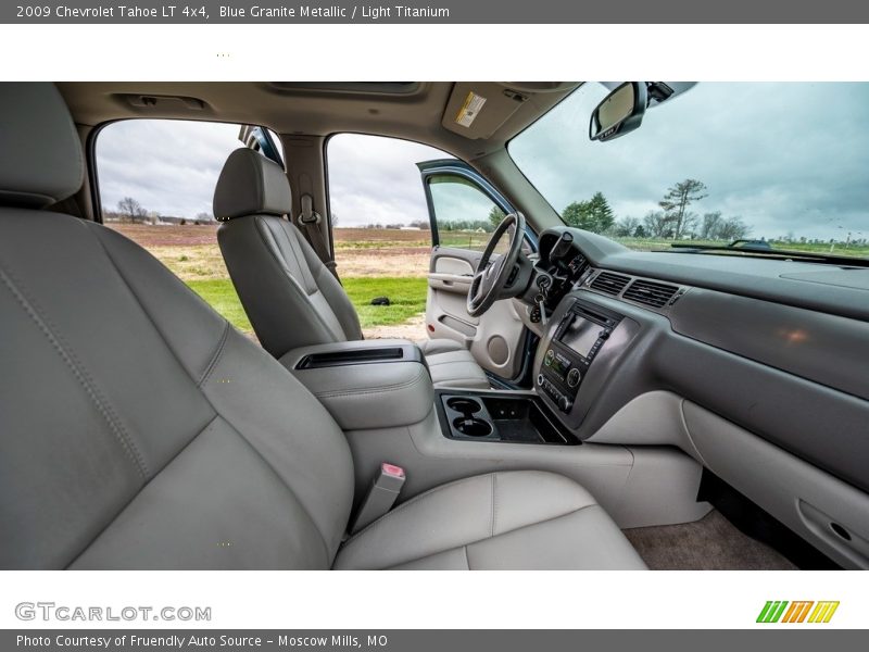 Blue Granite Metallic / Light Titanium 2009 Chevrolet Tahoe LT 4x4