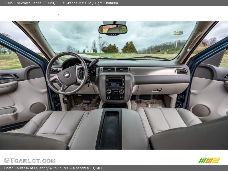 Blue Granite Metallic / Light Titanium 2009 Chevrolet Tahoe LT 4x4
