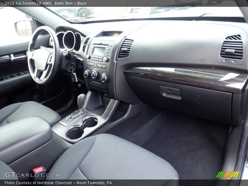 Baltic Blue / Black 2013 Kia Sorento LX AWD
