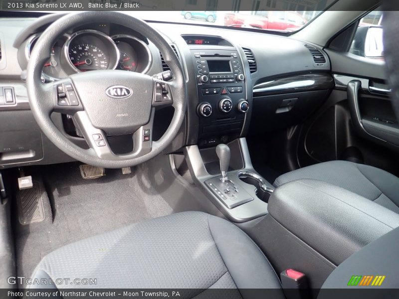 Baltic Blue / Black 2013 Kia Sorento LX AWD