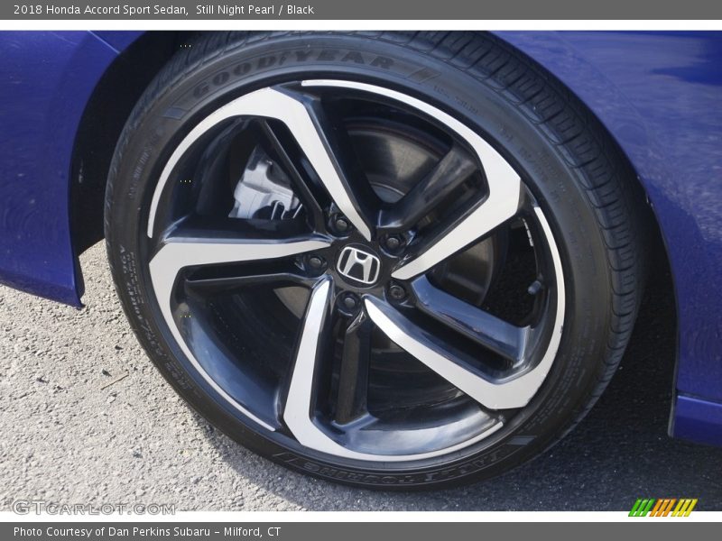 Still Night Pearl / Black 2018 Honda Accord Sport Sedan