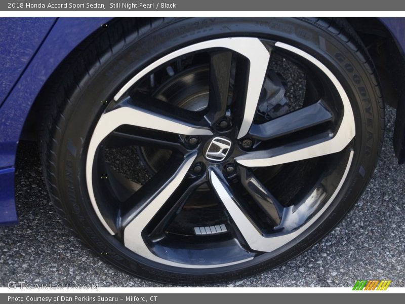 Still Night Pearl / Black 2018 Honda Accord Sport Sedan
