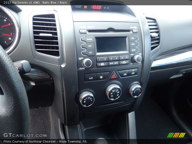 Baltic Blue / Black 2013 Kia Sorento LX AWD