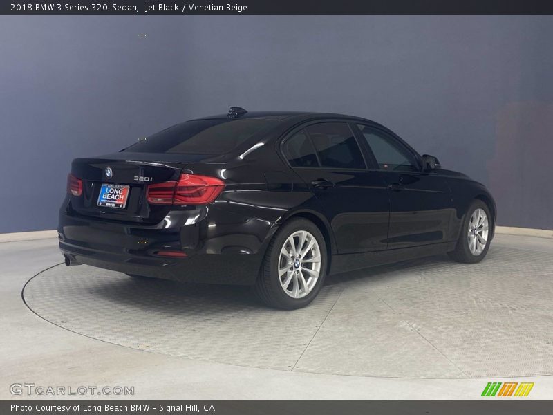 Jet Black / Venetian Beige 2018 BMW 3 Series 320i Sedan