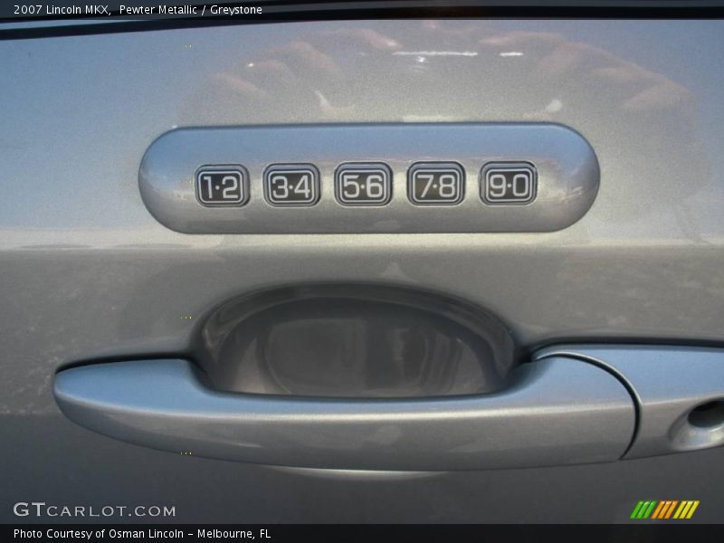 Pewter Metallic / Greystone 2007 Lincoln MKX