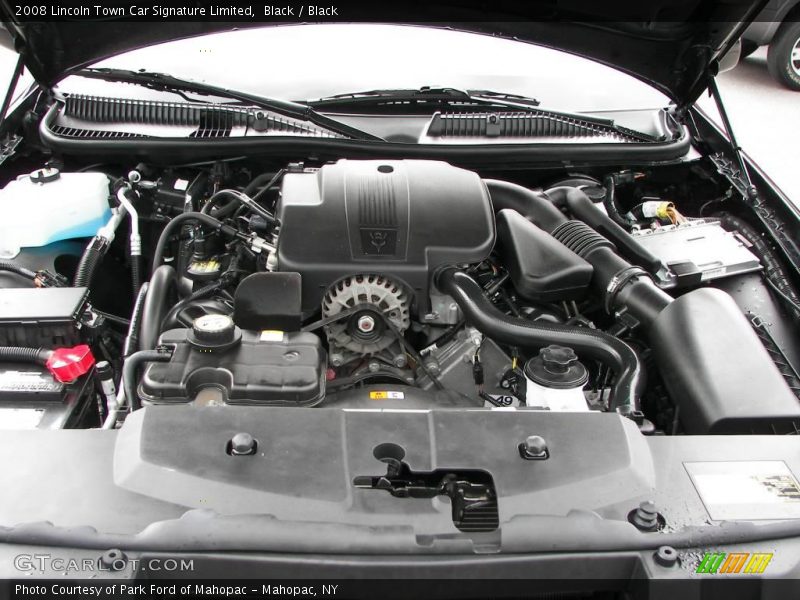 Black / Black 2008 Lincoln Town Car Signature Limited