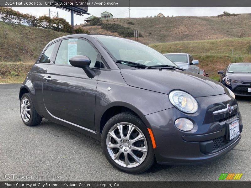 Granito Lucente (Granite) / Avorio (Ivory) 2014 Fiat 500c Pop