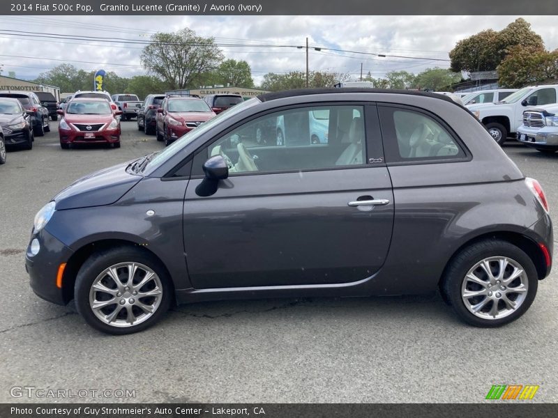 Granito Lucente (Granite) / Avorio (Ivory) 2014 Fiat 500c Pop