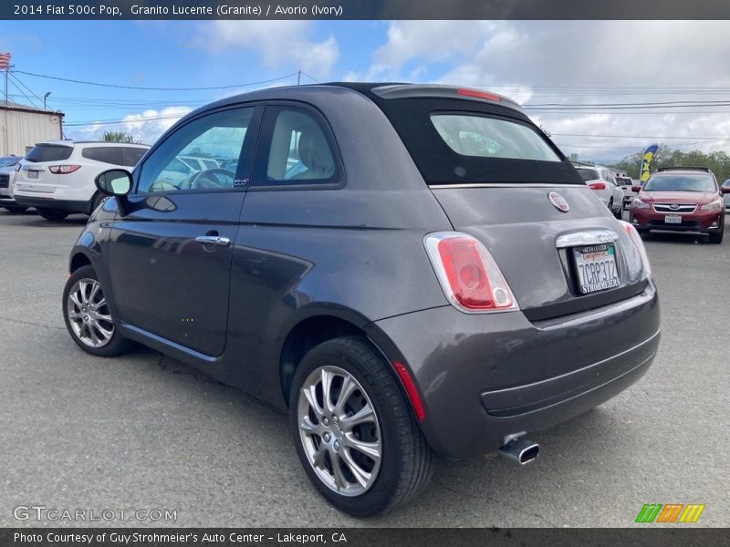 Granito Lucente (Granite) / Avorio (Ivory) 2014 Fiat 500c Pop