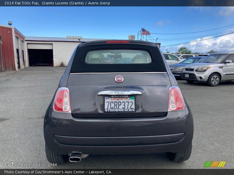 Granito Lucente (Granite) / Avorio (Ivory) 2014 Fiat 500c Pop