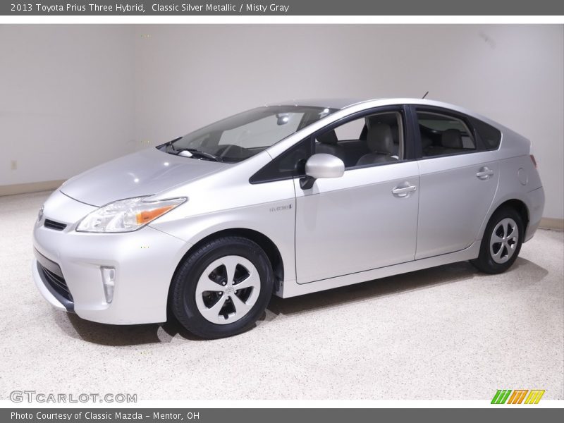 Classic Silver Metallic / Misty Gray 2013 Toyota Prius Three Hybrid