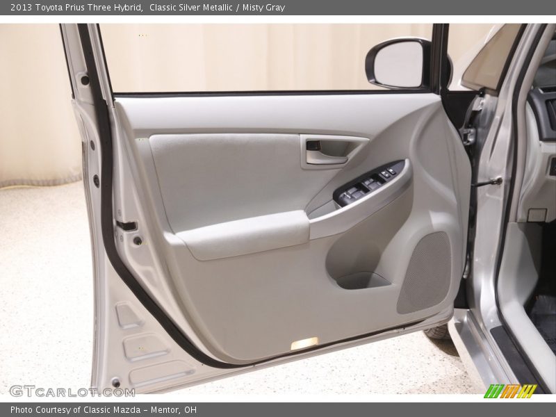 Classic Silver Metallic / Misty Gray 2013 Toyota Prius Three Hybrid
