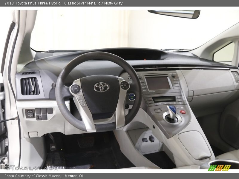 Classic Silver Metallic / Misty Gray 2013 Toyota Prius Three Hybrid