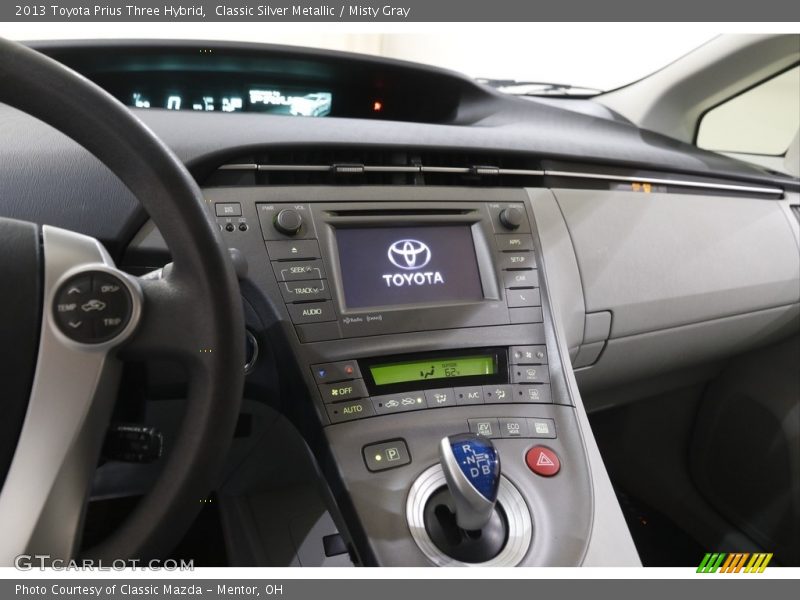 Classic Silver Metallic / Misty Gray 2013 Toyota Prius Three Hybrid