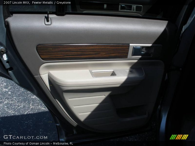 Pewter Metallic / Greystone 2007 Lincoln MKX