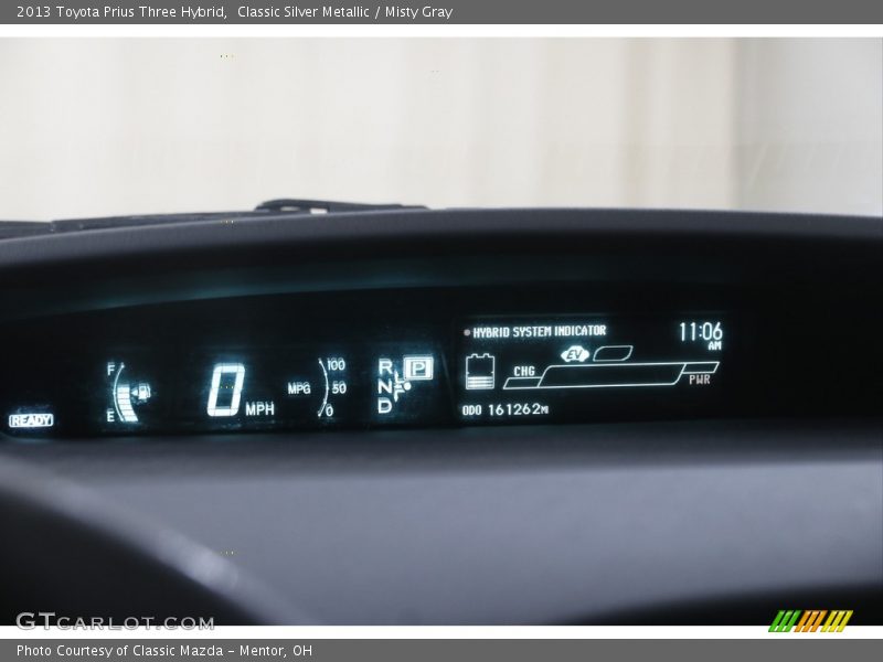 Classic Silver Metallic / Misty Gray 2013 Toyota Prius Three Hybrid