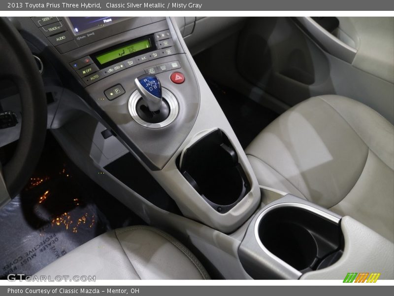 Classic Silver Metallic / Misty Gray 2013 Toyota Prius Three Hybrid