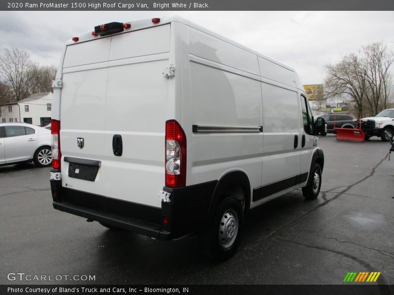 Bright White / Black 2020 Ram ProMaster 1500 High Roof Cargo Van