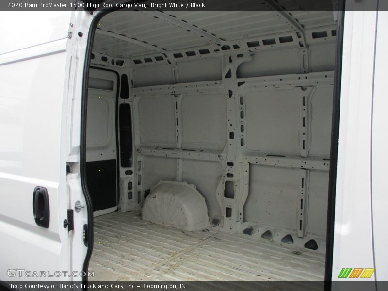 Bright White / Black 2020 Ram ProMaster 1500 High Roof Cargo Van