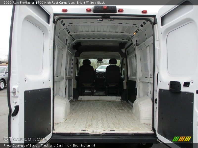Bright White / Black 2020 Ram ProMaster 1500 High Roof Cargo Van