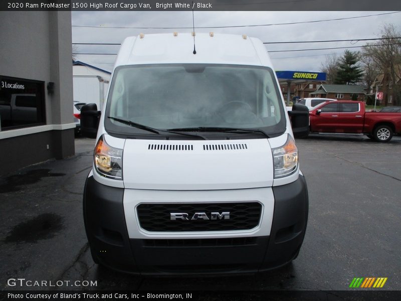 Bright White / Black 2020 Ram ProMaster 1500 High Roof Cargo Van